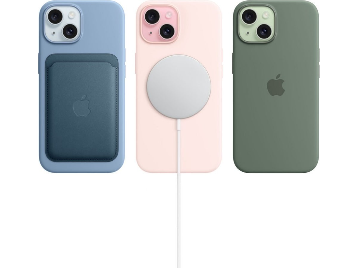 iPhone 15 128GB (sort) Mobiltelefoner