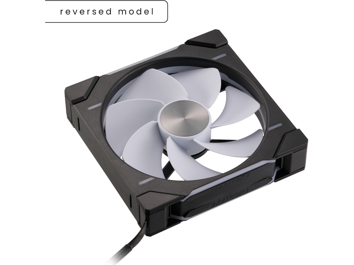 Phanteks D30 140mm PWM DRGB Reverse Ventilator (sort) Blæsere