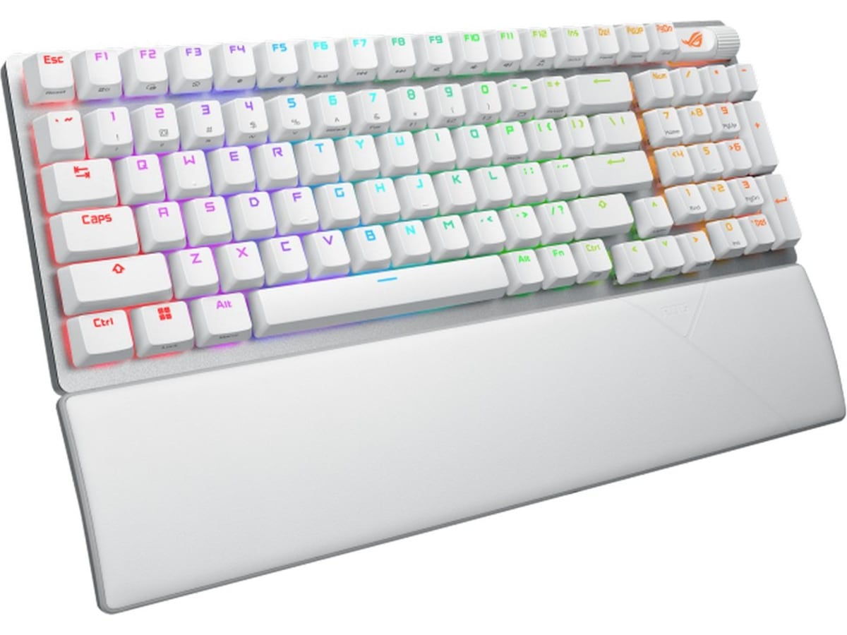 ASUS ROG Strix Scope II 96 trådløst gaming-tastatur (hvid) Gamingkeyboard