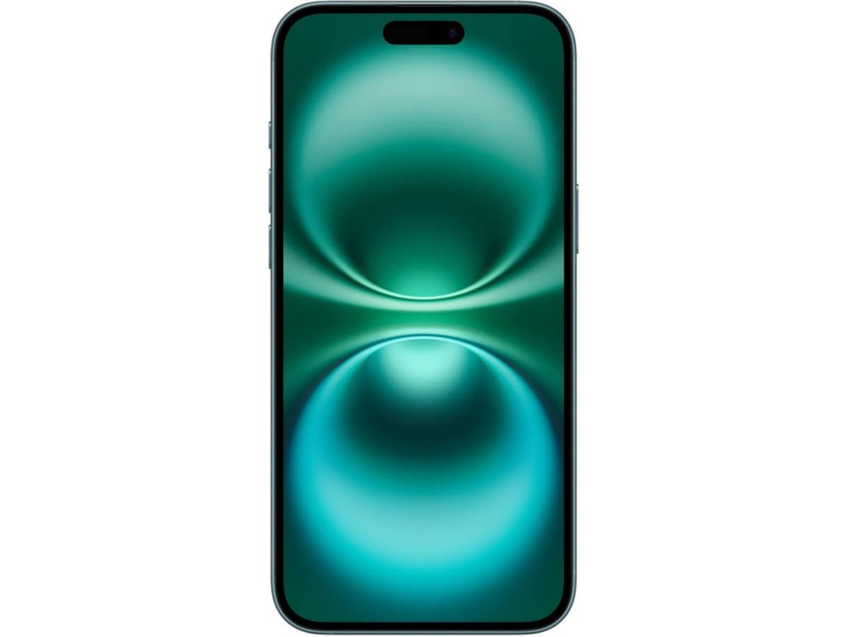 iPhone 16 Plus 128GB (grønblå) Mobiltelefoner