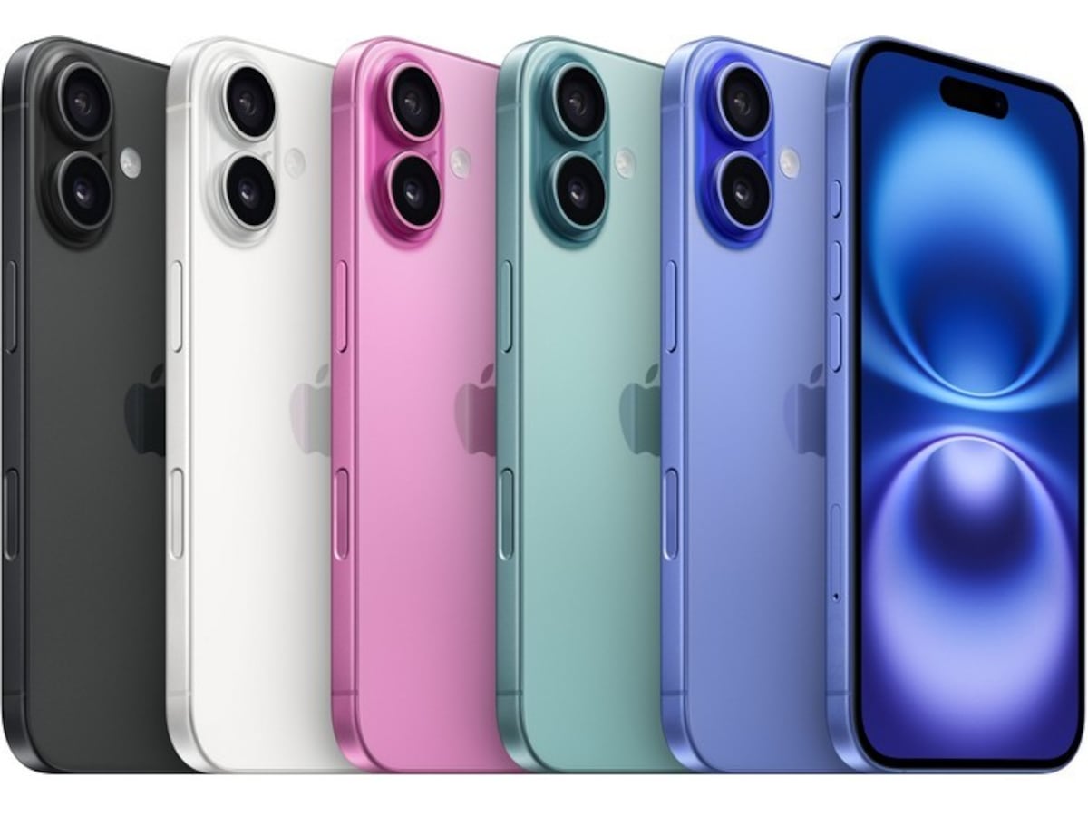 iPhone 16 Plus 256GB (lyserød) Mobiltelefoner