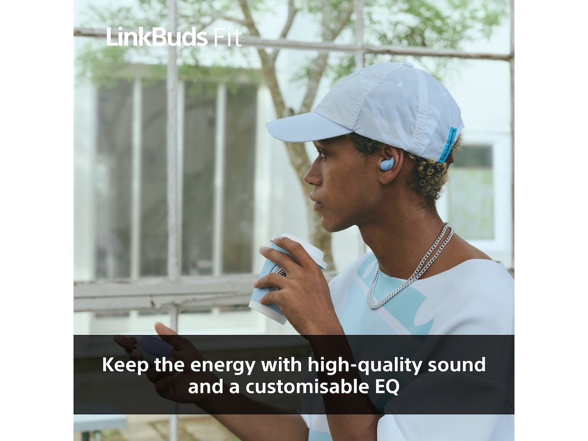 Sony Linkbuds Fit trådløse ørepropper, In-Ear (grøn) In-ear høretelefoner