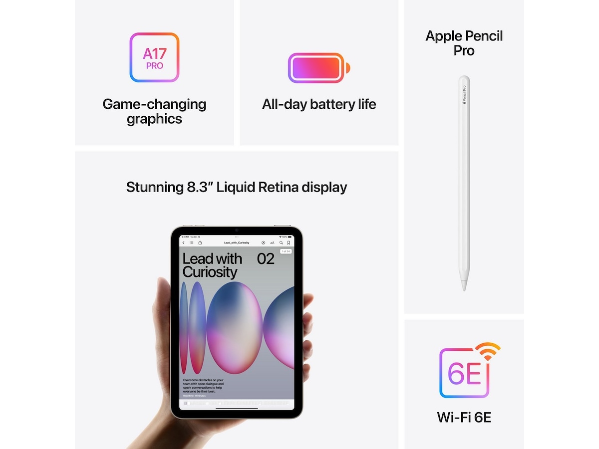 iPad mini Wi-Fi 256GB - Starlight Tablets