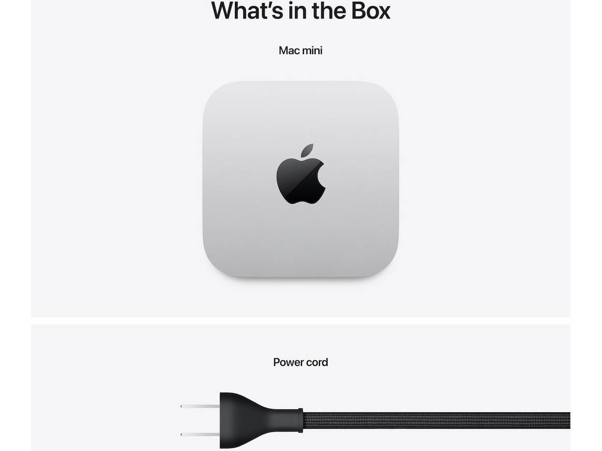 Mac Mini M4 (2024) 256GB Stationær PC