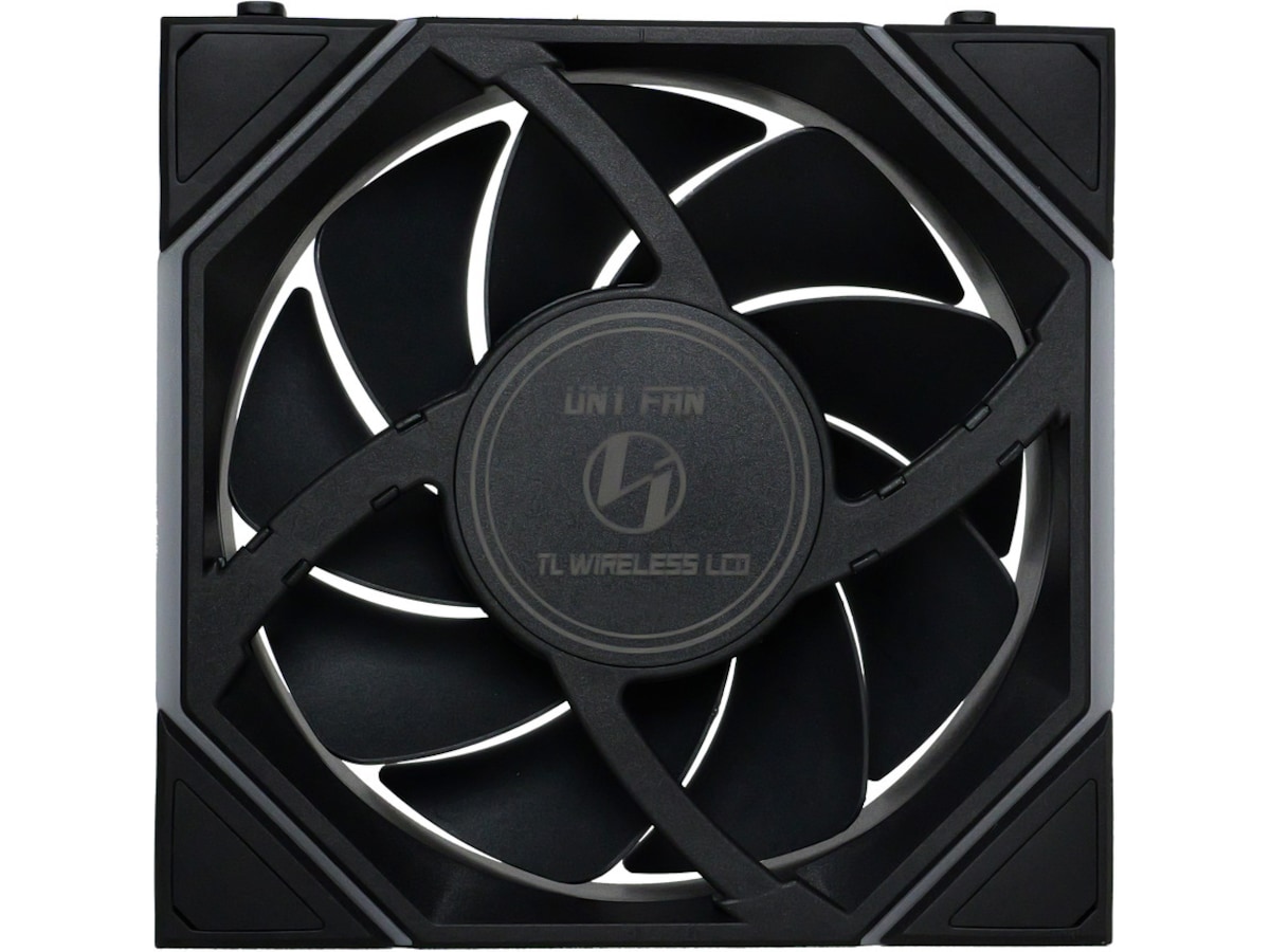 Lian Li UNI FAN TL Wireless LCD Reverse 3pk (sort) Blæsere