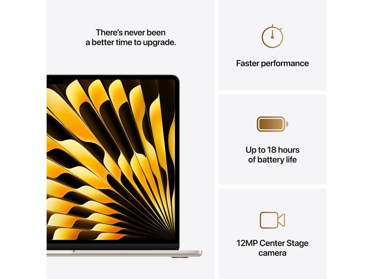 MacBook Air 15" M4 (2025) 512GB (stjernelys) PC - Bærbar / laptop