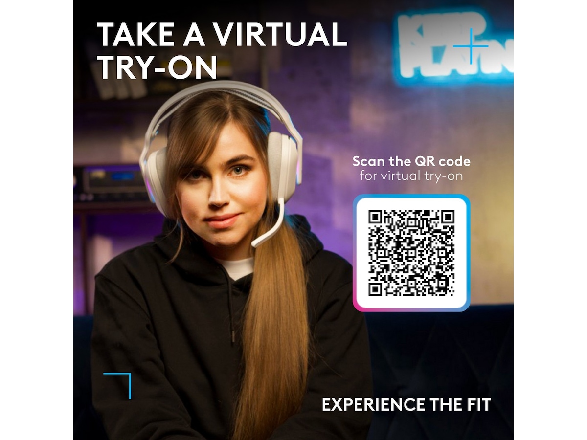 Logitech G522 Lightspeed Trådløst Gaming Headset (hvid) Gamingheadset