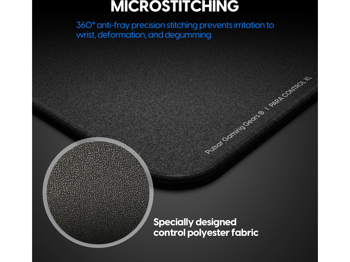 Pulsar Paracontrol XL Musemåtte (sort) Gamingmusemåtte