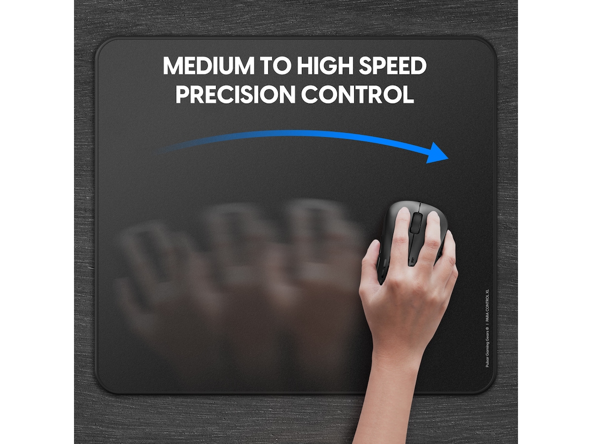 Pulsar Paracontrol XL Musemåtte (sort) Gamingmusemåtte