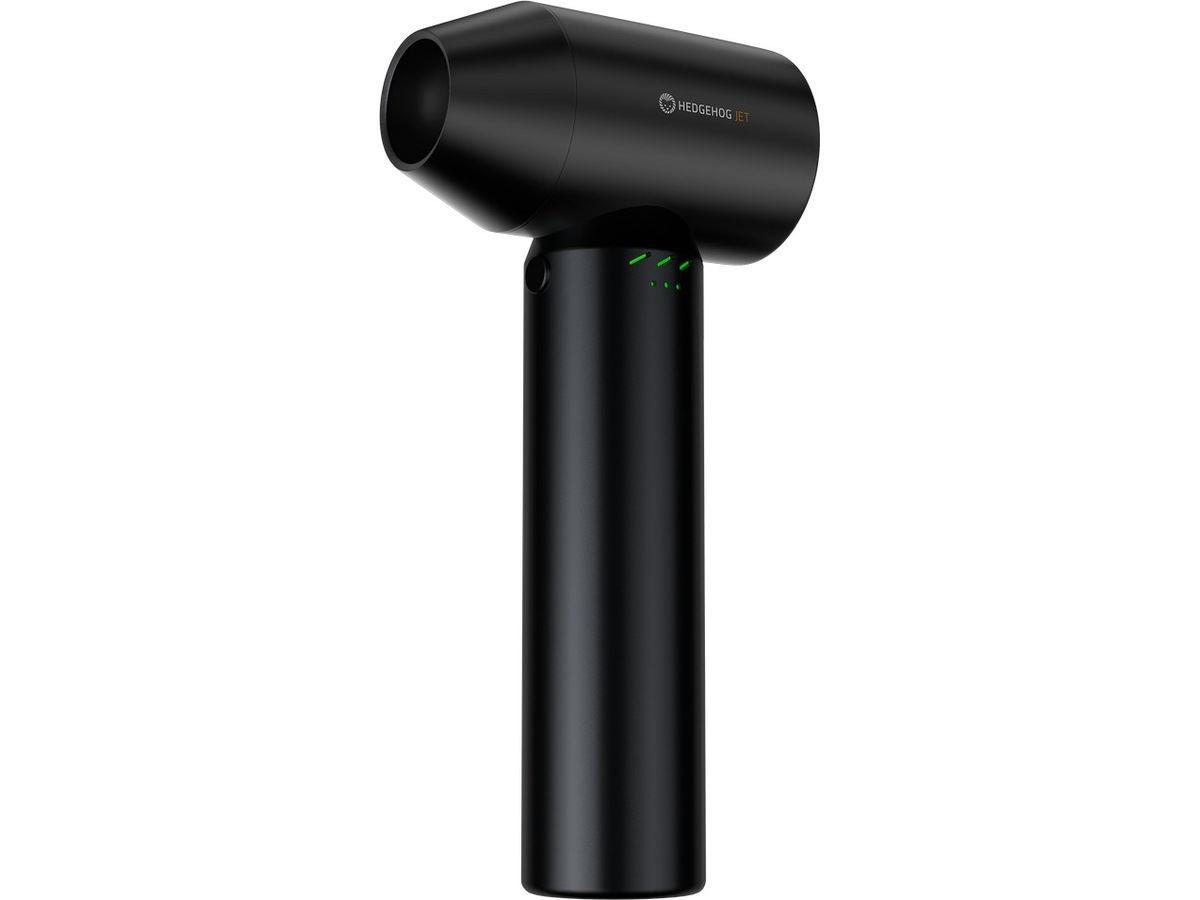 Hedgehog JET håndholdt luftblæser (sort) Ledningsfrie støvsugere