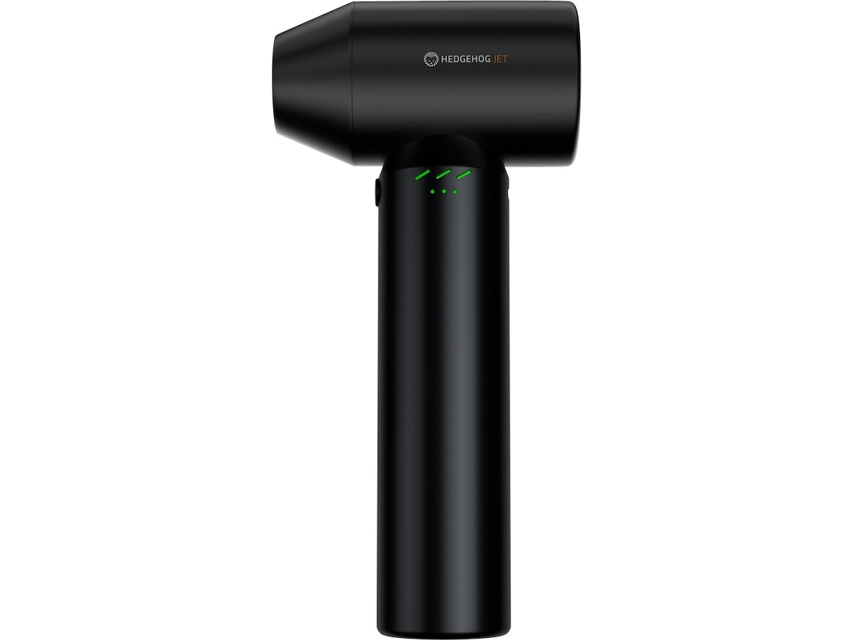 Hedgehog JET håndholdt luftblæser (sort) Ledningsfrie støvsugere
