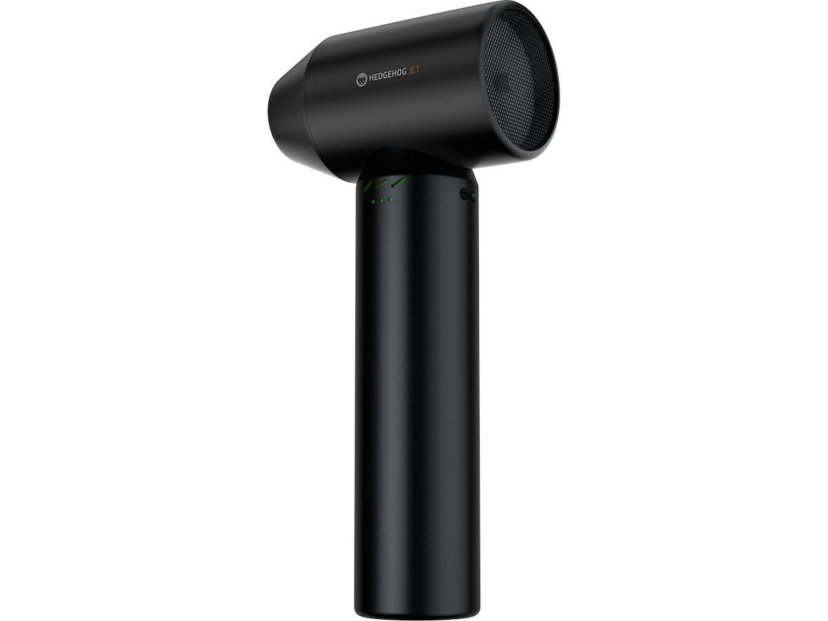 Hedgehog JET håndholdt luftblæser (sort) Ledningsfrie støvsugere