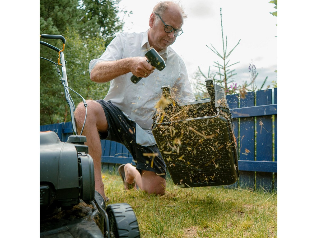Hedgehog JET håndholdt luftblæser (sort) Ledningsfrie støvsugere