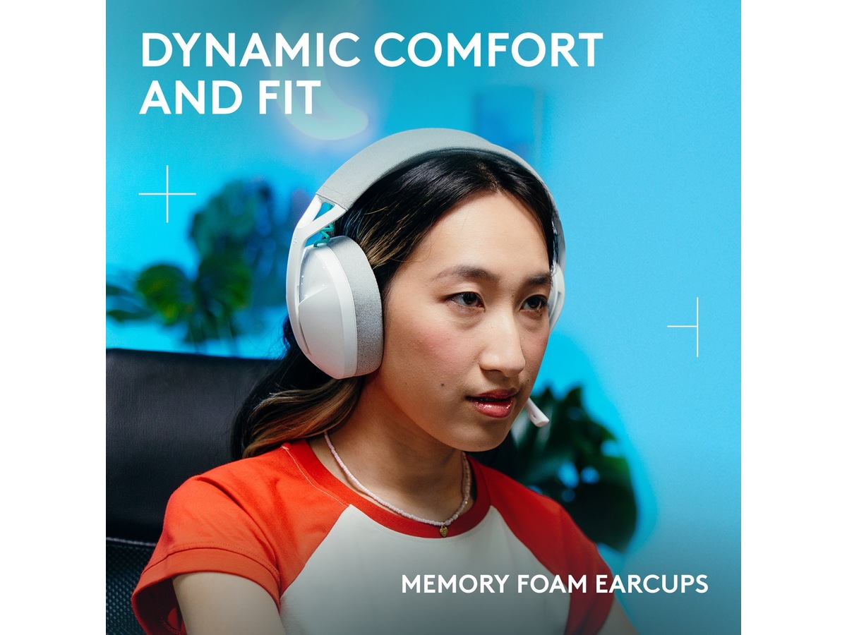 Logitech G321 Lightspeed Trådløst Gamingheadset (hvid) Gamingheadset