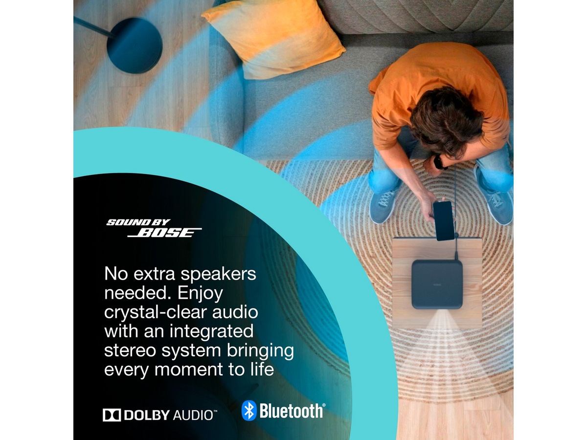 Epson Lifestudio Pop EF-62B 4K bærbar projektor (sort) Projektorer