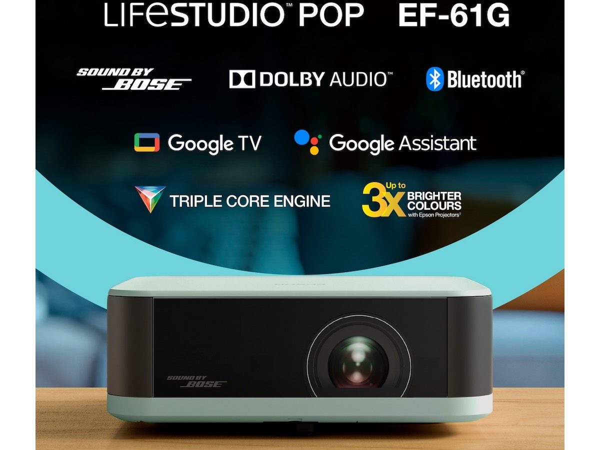 Epson Lifestudio Pop EF-61G bærbar 3LCD projektor (grøn) Projektorer