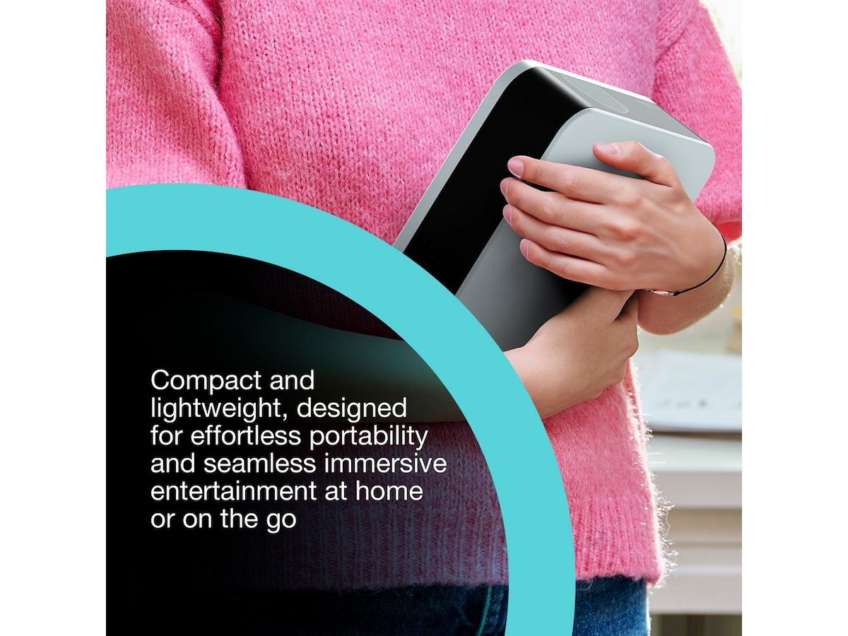 Epson Lifestudio Pop EF-61W bærbar 3LCD projektor (hvid) Projektorer