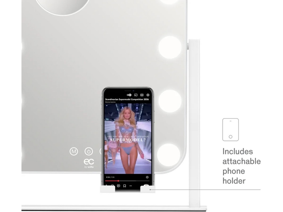 EC Shine Sminkespejl Ansigtspleje