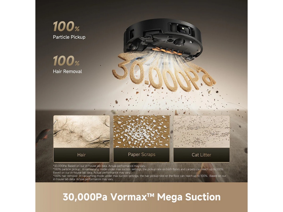 Dreame matrix 10 Ultra Robotdammsugare (svart) Robotstøvsugere