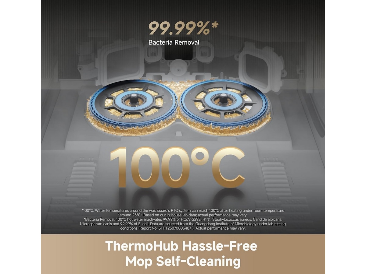 Dreame matrix 10 Ultra Robotdammsugare (vit) Robotstøvsugere