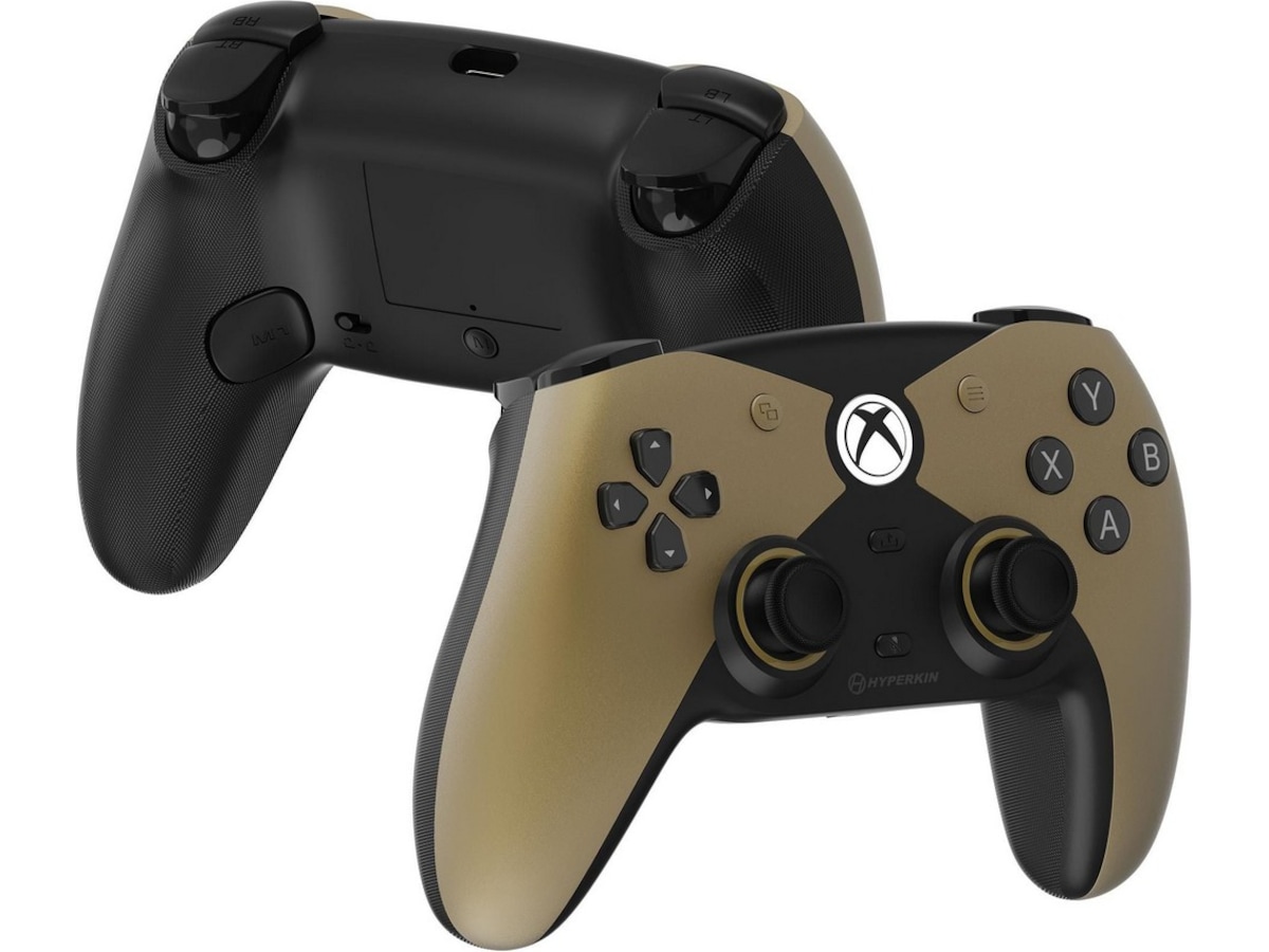 Hyperkin Competitor Xbox-controller kablet (guld) Tilbehør til spilkonsoller