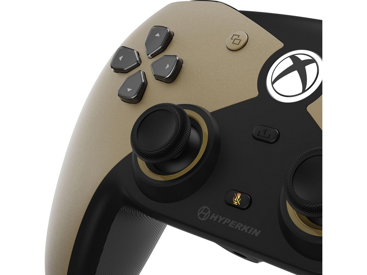 Hyperkin Competitor Xbox-controller kablet (guld) Tilbehør til spilkonsoller