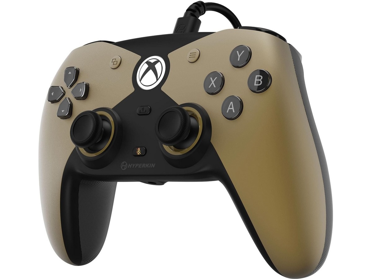 Hyperkin Competitor Xbox-controller kablet (guld) Tilbehør til spilkonsoller