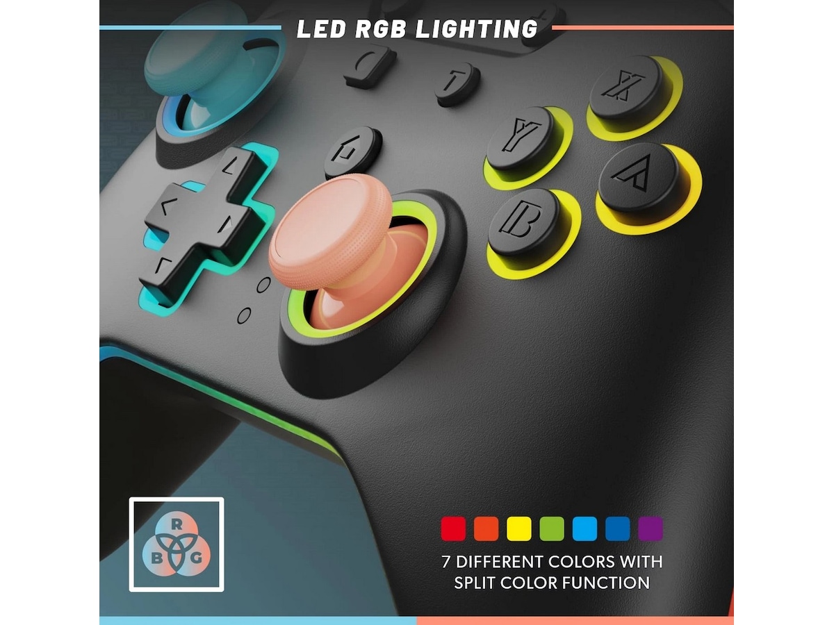 Hyperkin Armor 3 NuRival NSW2 trådløs controller (sort) Tilbehør til spilkonsoller