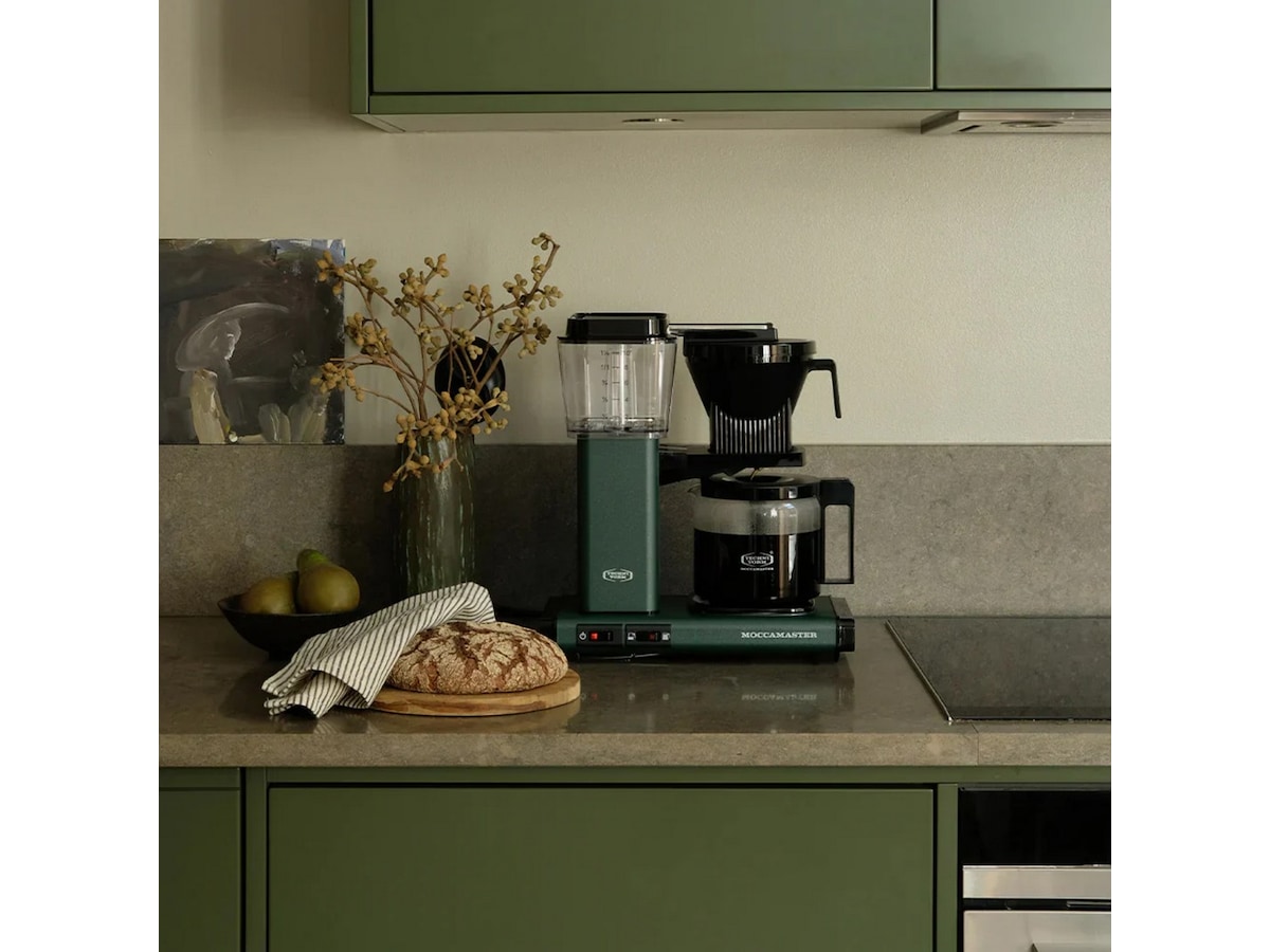 Moccamaster Optio (Skogsgrön) Kaffemaskiner