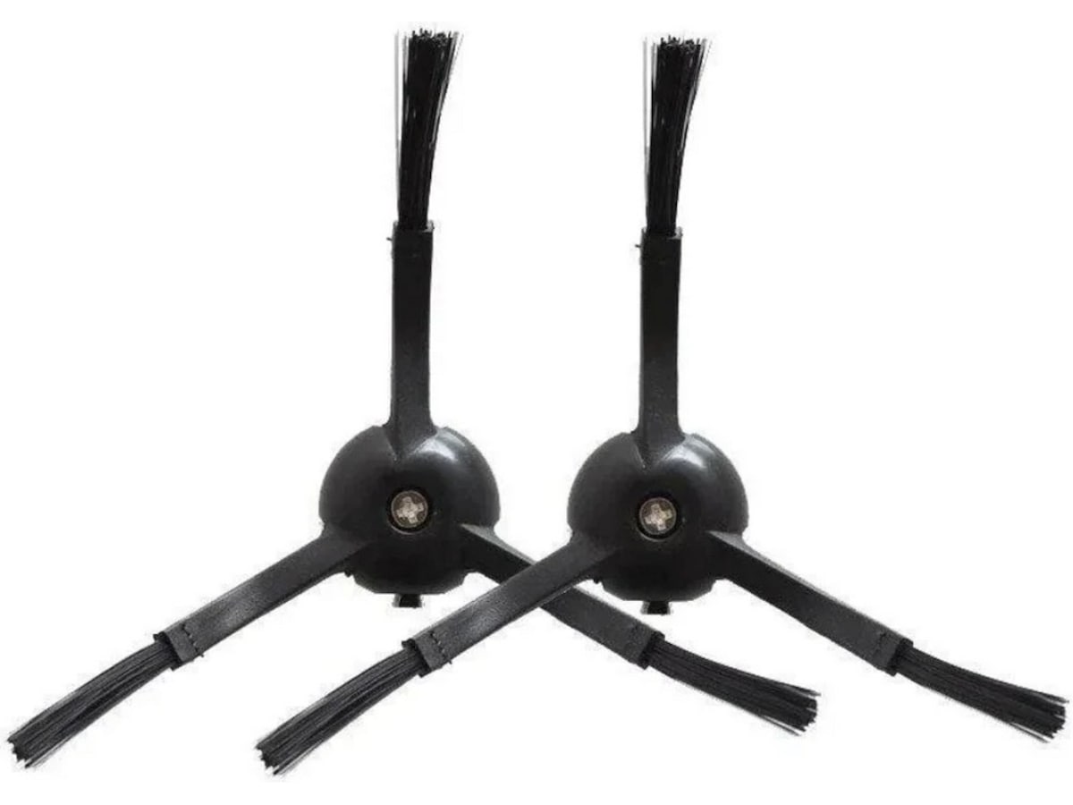 Roborock sidoborste 3-armad Svart 2st Tilbehør til støvsugere og rengøring