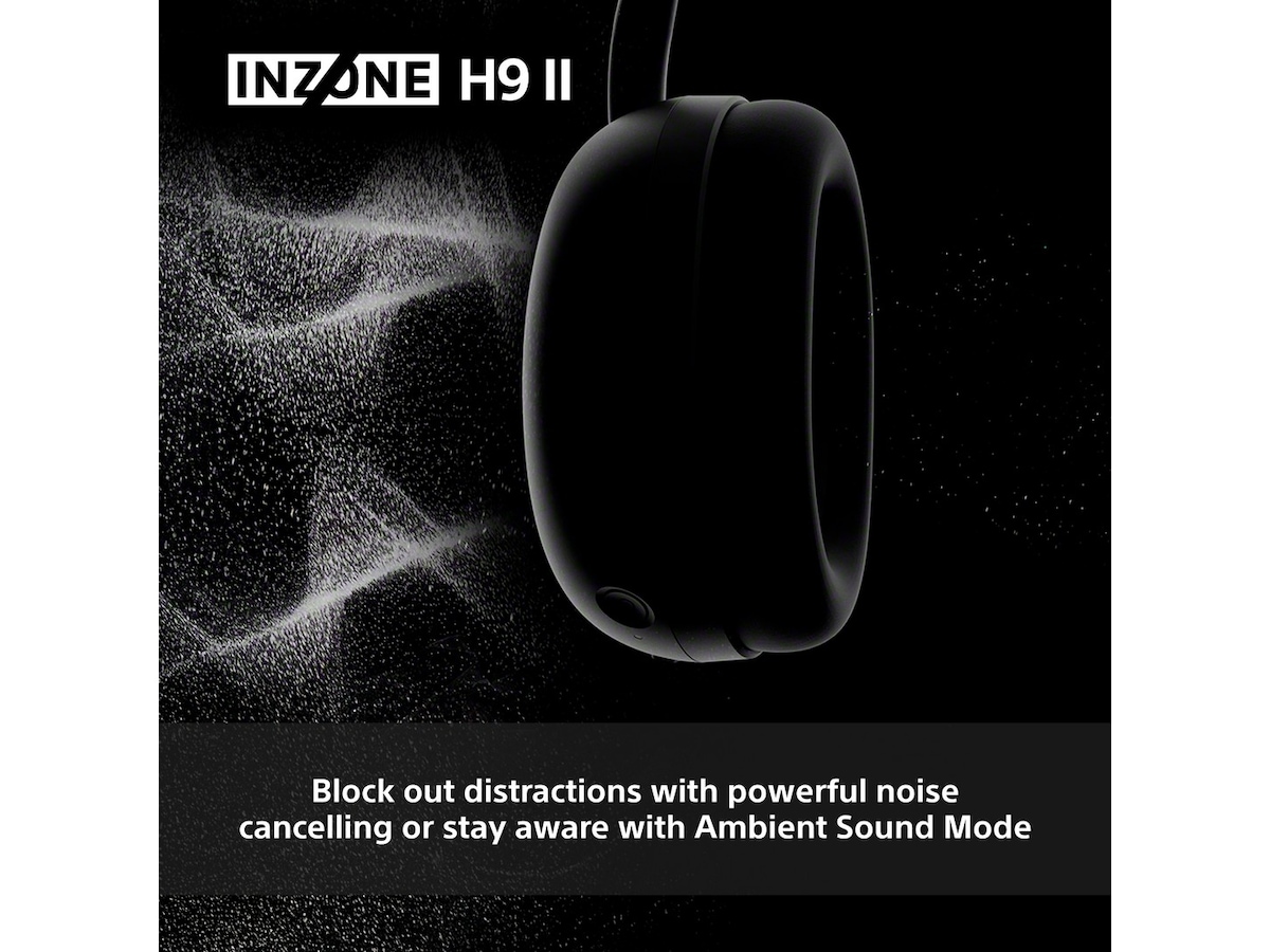 Sony INZONE H9 II Trådlöst Brusreducerande Headset (vit) Gamingheadset