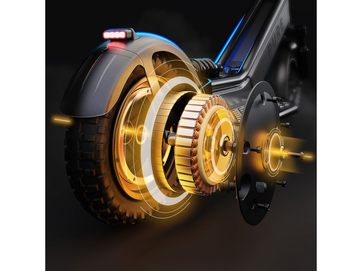 Pure Escape Pro+ Suspension elektrisk løbehjul El-løbehjul