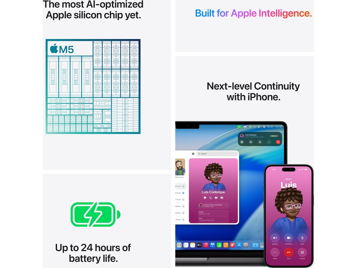 Macbook Pro 14 M5 (2025) 512GB (silver) PC - Bærbar / laptop