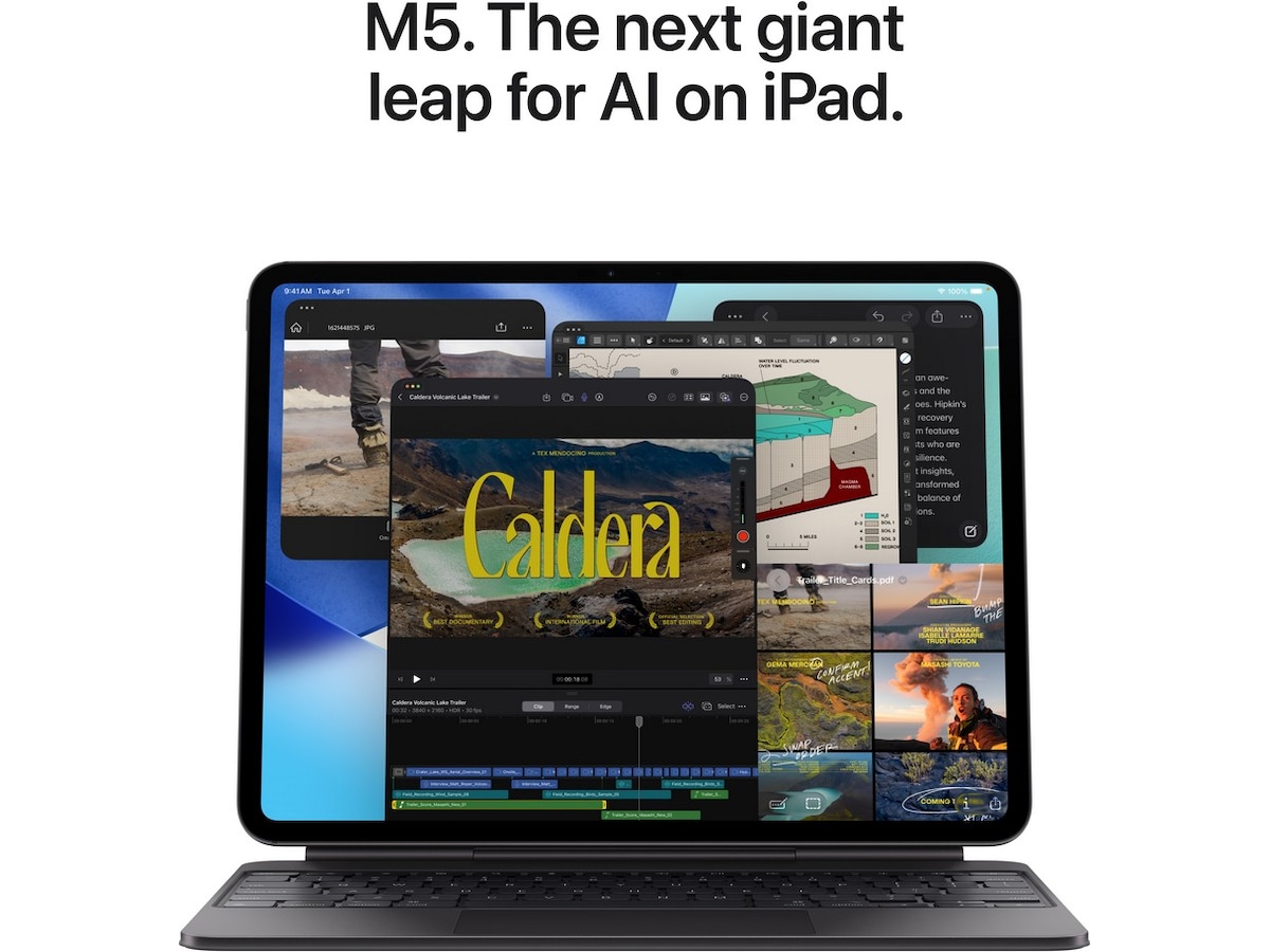 iPad Pro 11" (2025) 256GB 5G (sølv) Tablets