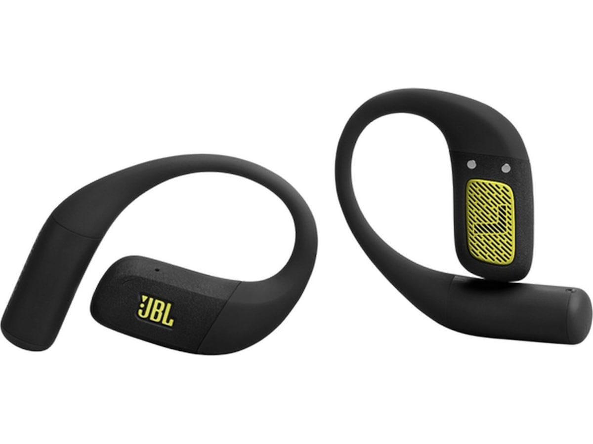 JBL Endurance Zone Trådløse ørepropper, Open Ear (sort/lime) In-ear høretelefoner