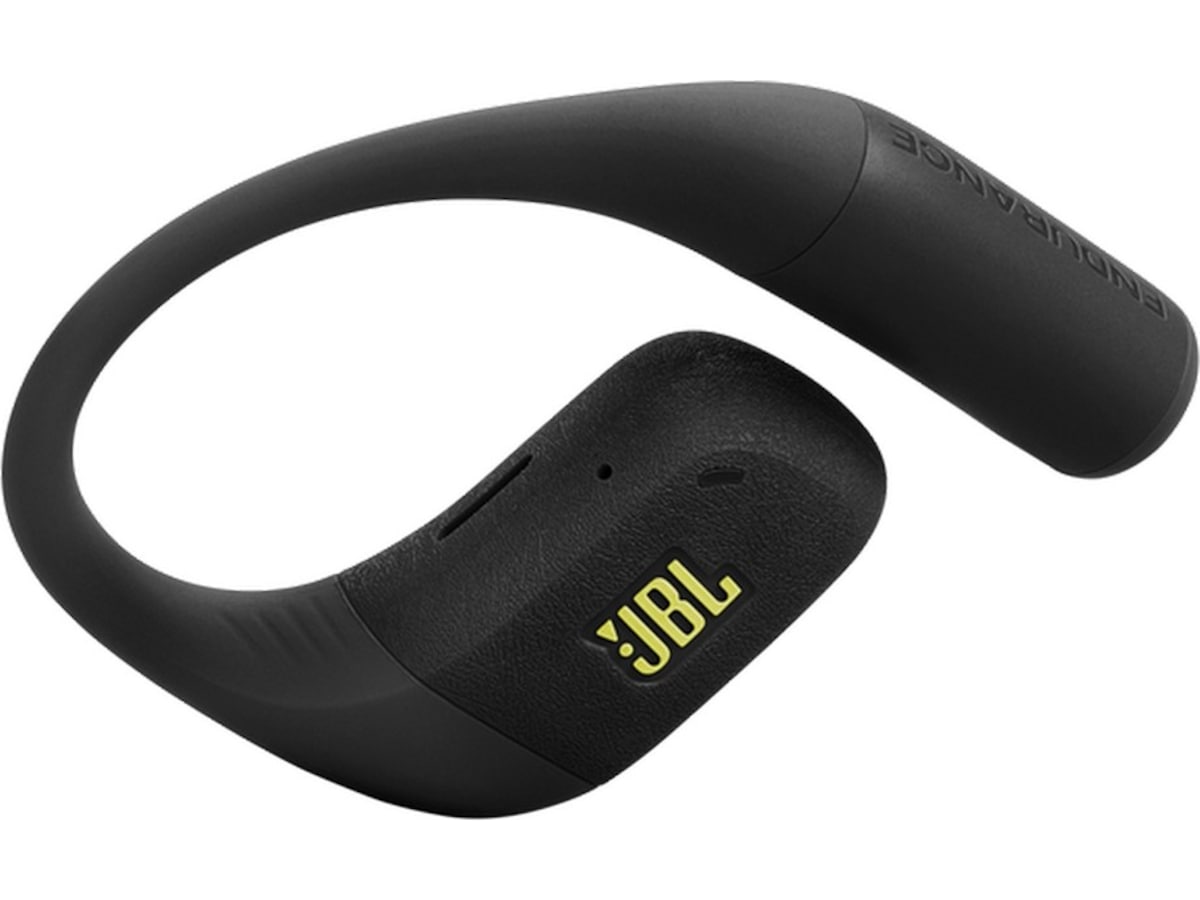 JBL Endurance Zone Trådløse ørepropper, Open Ear (sort/lime) In-ear høretelefoner