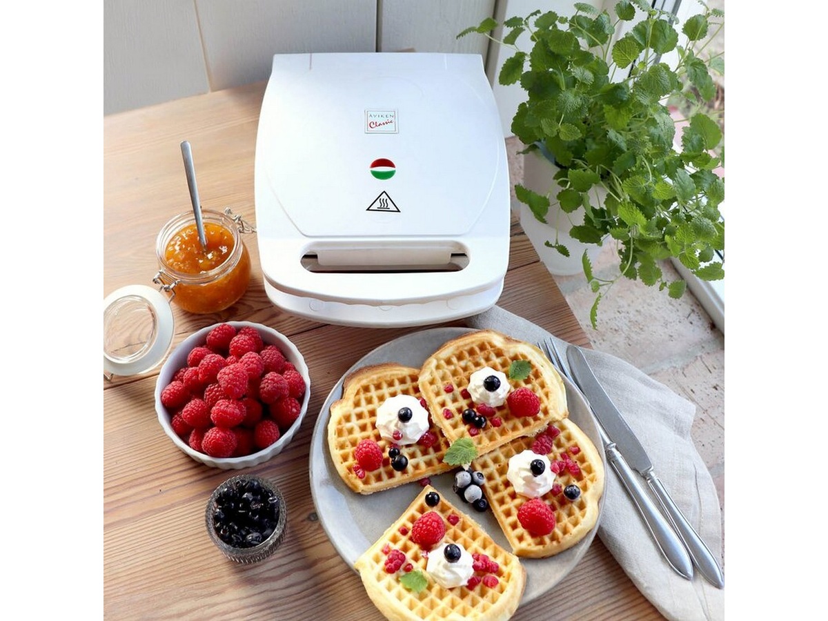 Åviken Classic vaffeljern (hvid) Vaffeljern