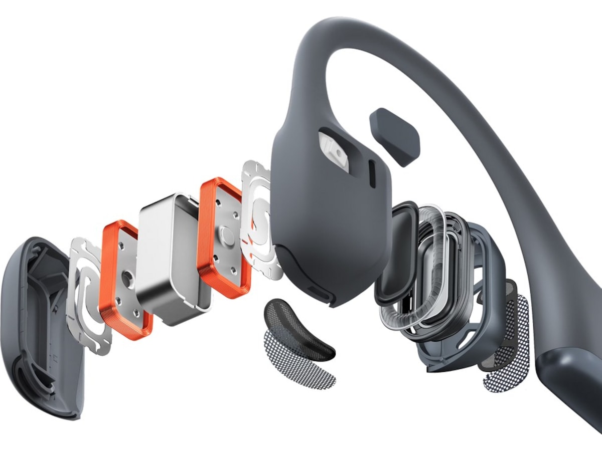 SHOKZ OpenRun Pro2 trådløse hovedtelefoner, open-ear (sort) Høretelefoner