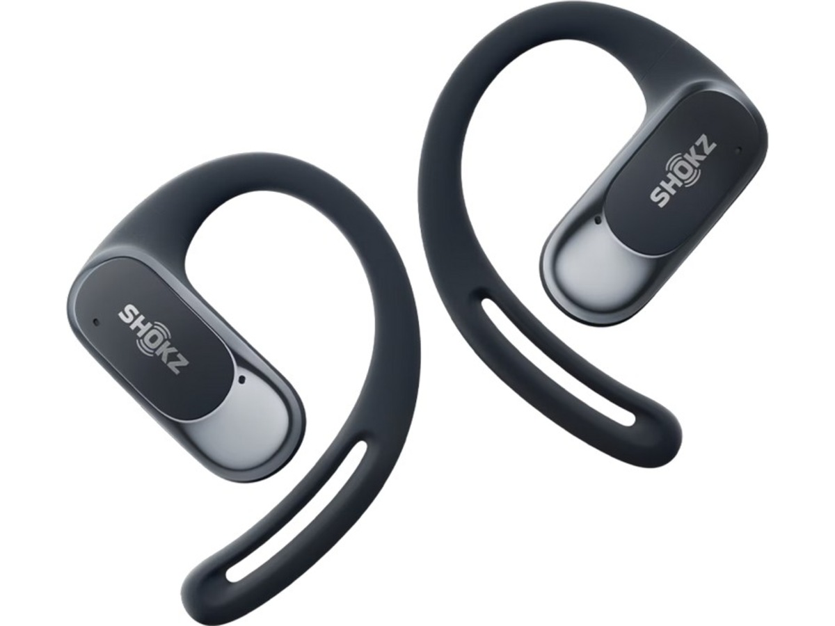 SHOKZ OpenFit Air Trådløse ørepropper, open-ear (sort) Høretelefoner