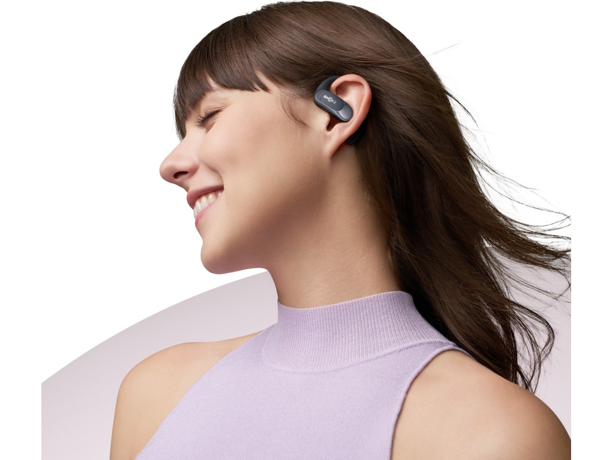 SHOKZ OpenFit Air Trådløse ørepropper, open-ear (sort) Høretelefoner