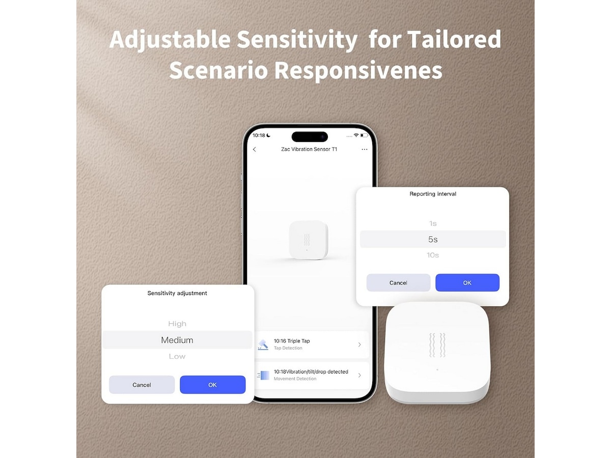Aqara Vibrationssensor T1 Sensorer