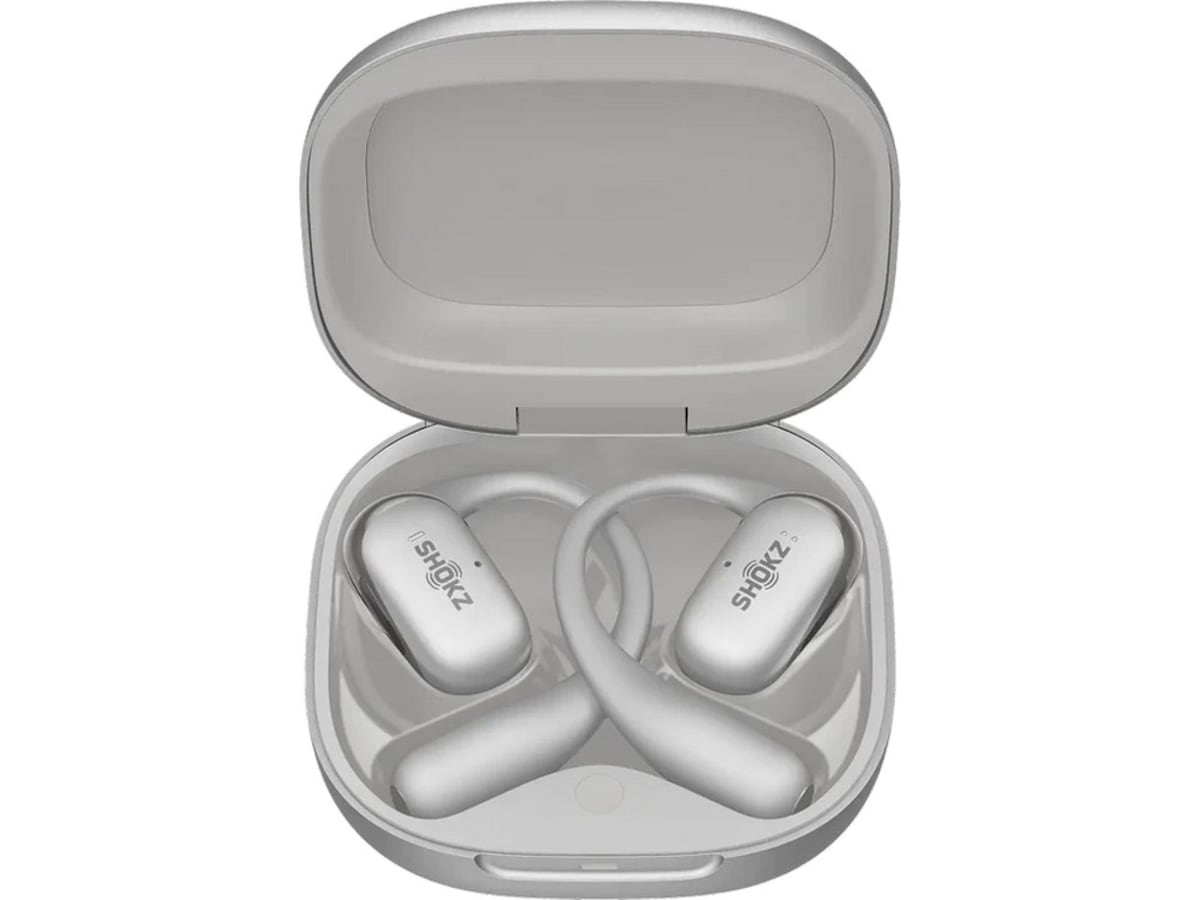 SHOKZ OpenFit 2+ Trådløse Ørepropper, On-Ear (grå) In-ear høretelefoner