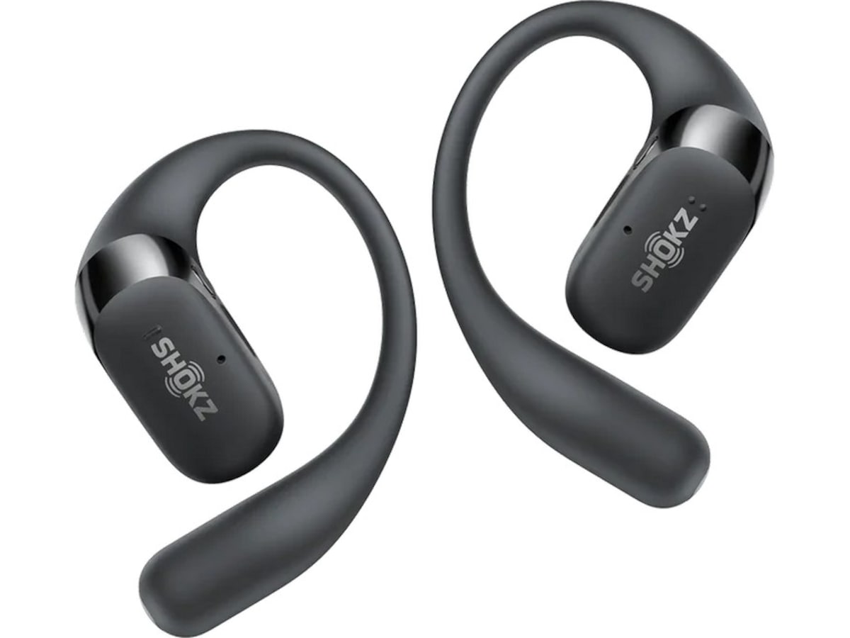 SHOKZ OpenFit 2+ Trådløse Ørepropper, On-Ear (sort) In-ear høretelefoner