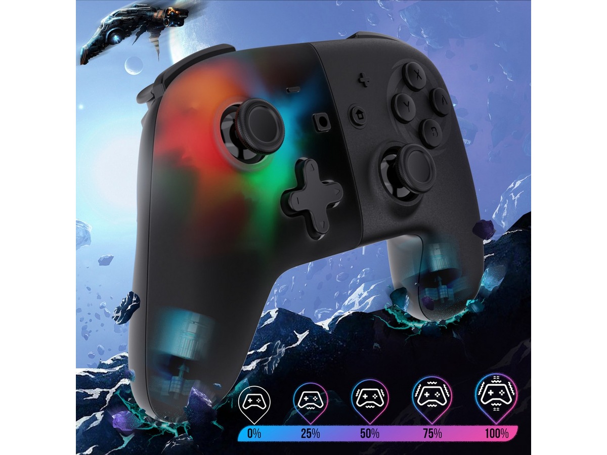 Oniverse Onipad Nintendo Switch 2 trådløs controller (sort) Tilbehør til spilkonsoller