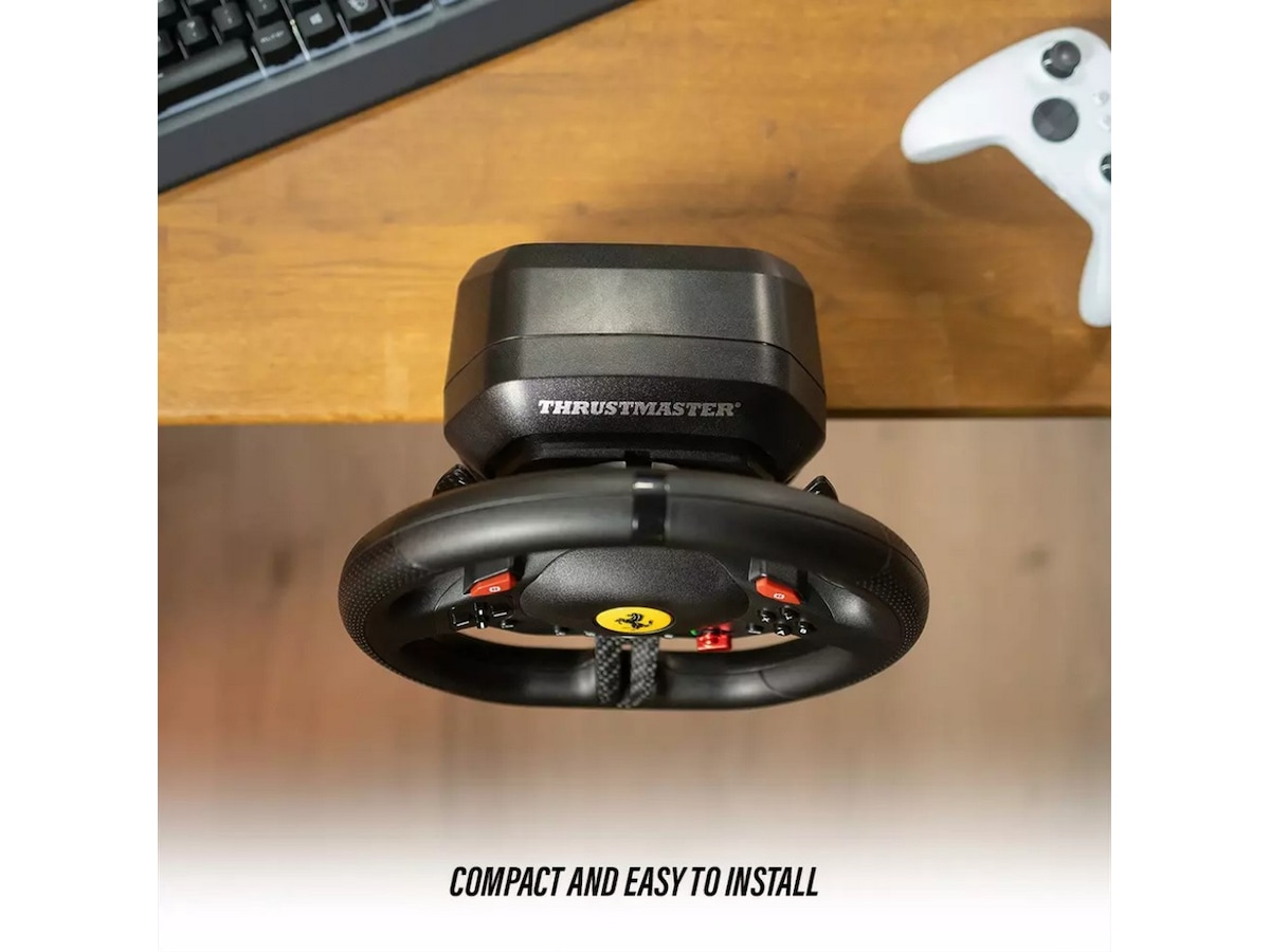 Thrustmaster T98-X Ferrari 296 GTS Racing Wheel Rat og pedaler