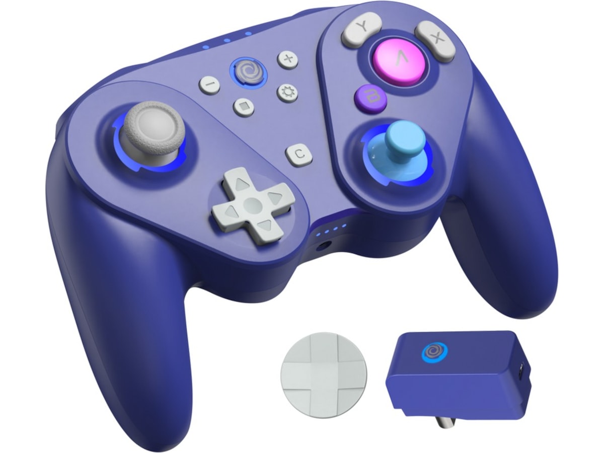 Oniverse Foenix Nintendo Switch 2 trådløs controller (violet) Tilbehør til spilkonsoller