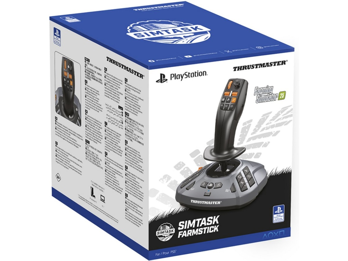Thrustmaster Simtask Farmstick PS5 Rat og pedaler
