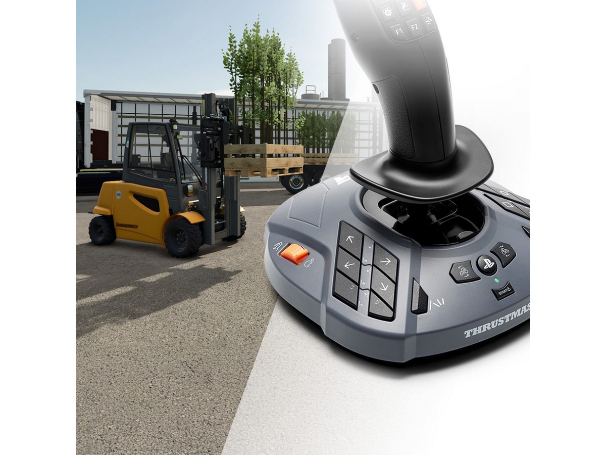 Thrustmaster Simtask Farmstick PS5 Rat og pedaler