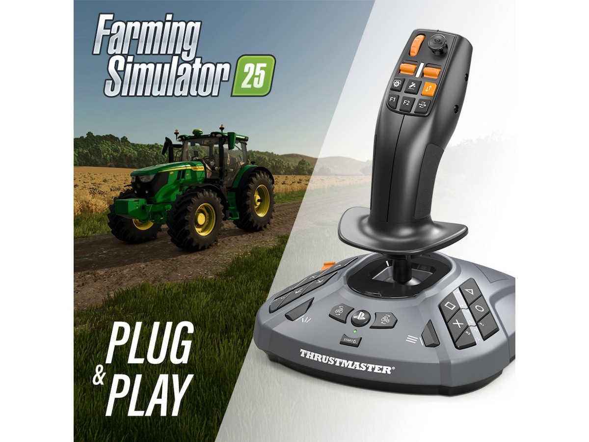 Thrustmaster Simtask Farmstick PS5 Rat og pedaler