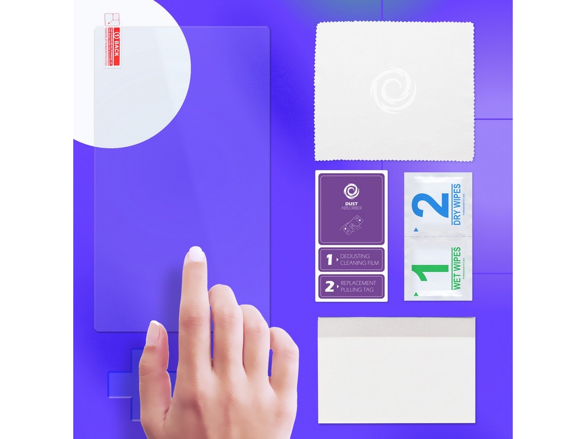 Oniverse Hydrogel Switch 2 skærmbeskytter Tilbehør til spilkonsoller